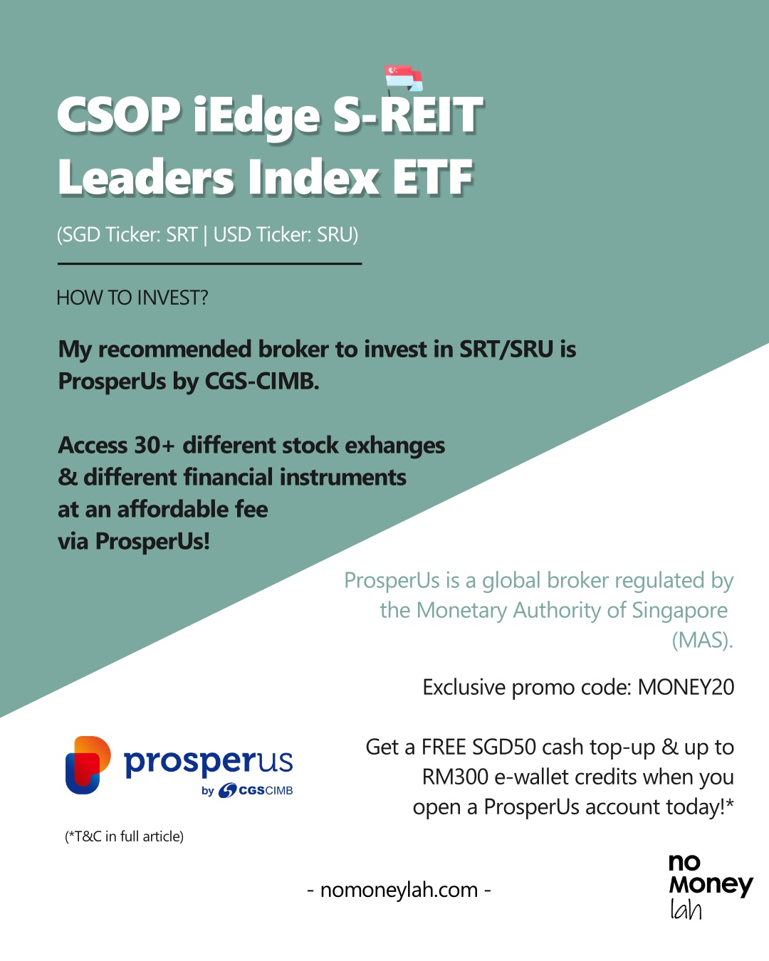 Use ProsperUs by CGS-CIMB to invest in SRT/SRU!