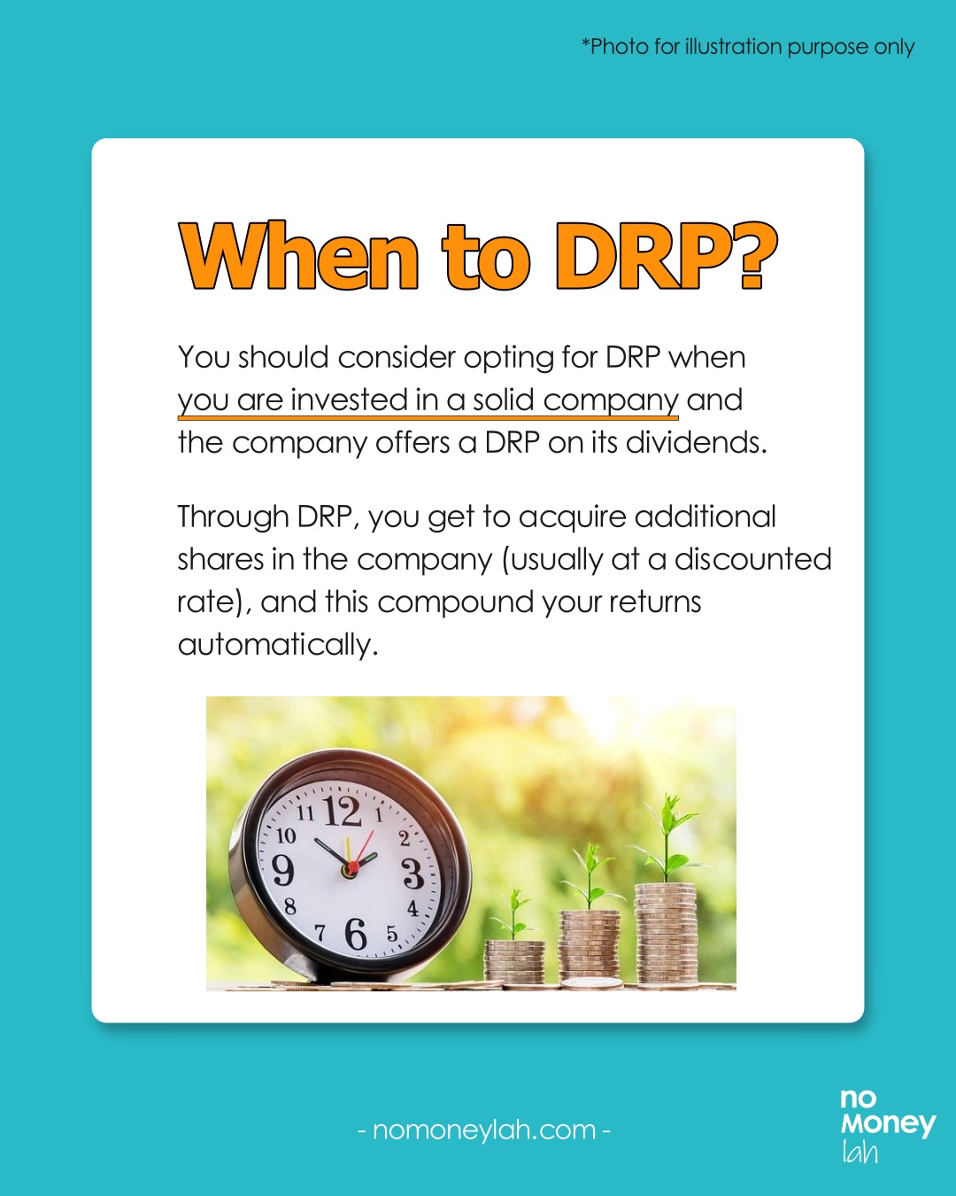 When to opt for DRP?