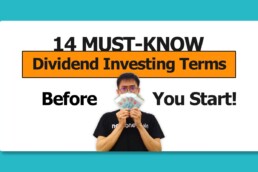 Dividend investing jargon & terms