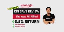 KDI Save Review - 3.5% p.a. return on your cash!