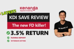 KDI Save Review - 3.5% p.a. return on your cash!