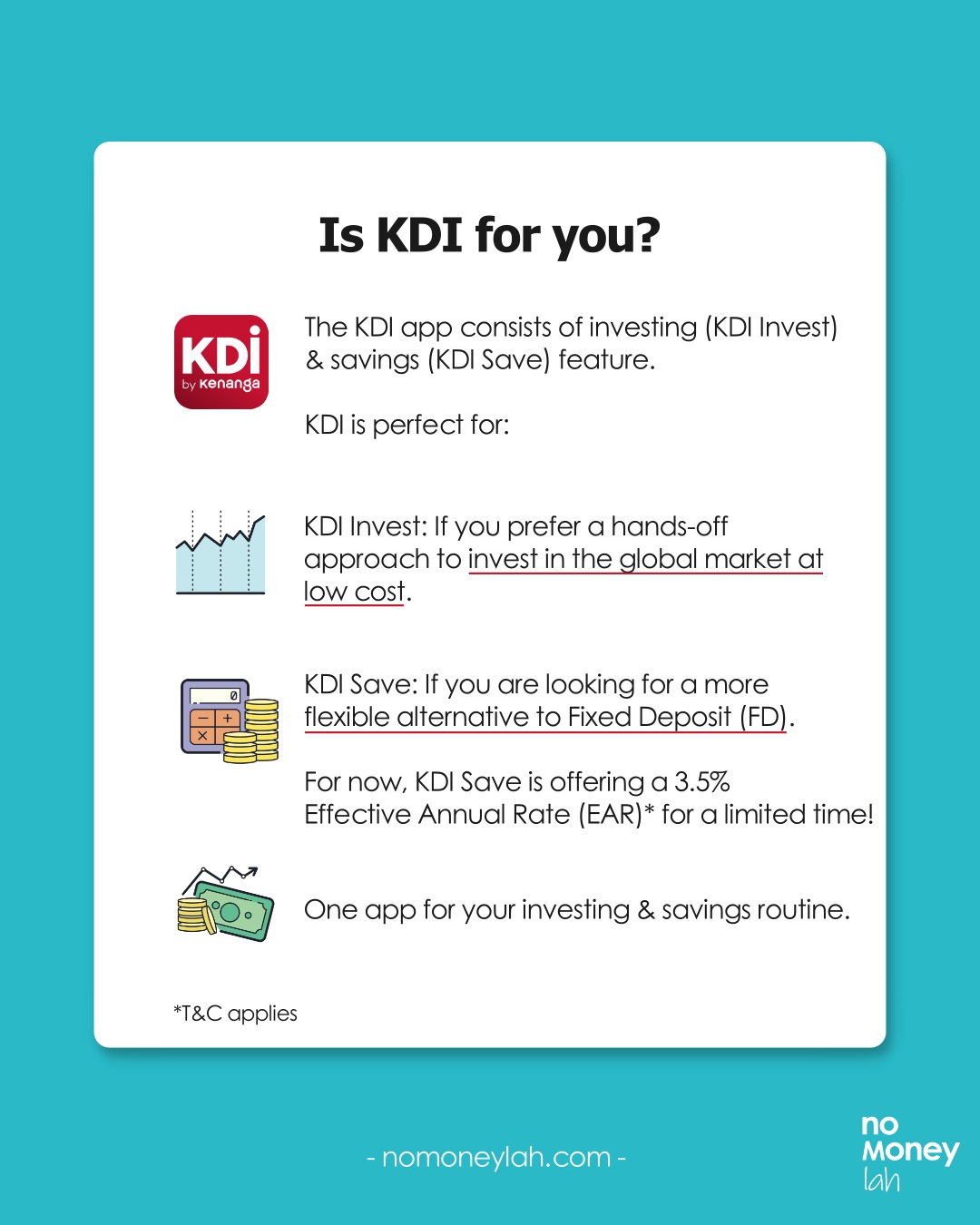 Who should use KDI Invest