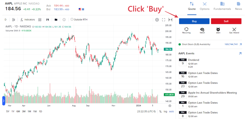 How to buy stocks on Interactive Brokers (IBKR)