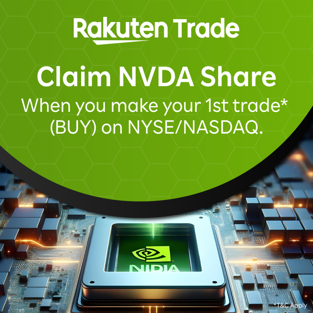 Rakuten Trade free Nvidia share promo 2024